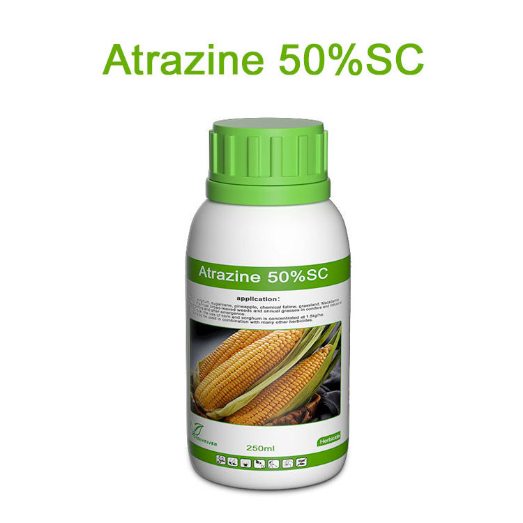 Factory price for atrazine 500g/l  herbicide atrazine 50% SC CAS 1912-24-9