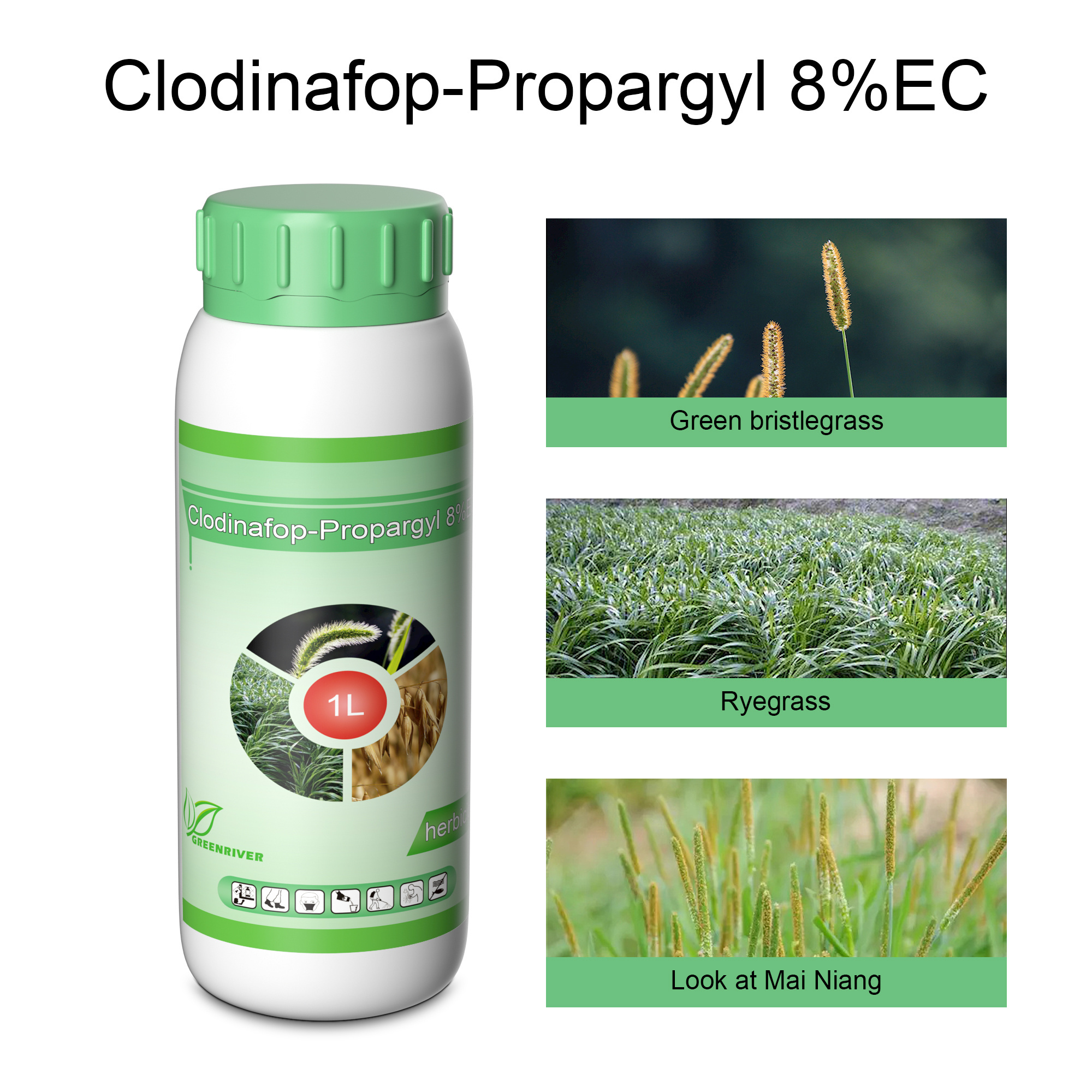 Agro herbcide clodinafop propargyl  8% EC with factory price