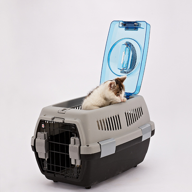 Pet Airline Box Cats And Dogs Travel Plane Dog Cage Portable Big Dog Plastic Air Consignment Box Wholesale