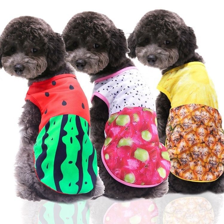 Pet Spring Summer Vest for Dogs Cat Clothes False Straps Mesh Teddy Bears Pomeranian Clothing Supplies Dog Pet Accessories