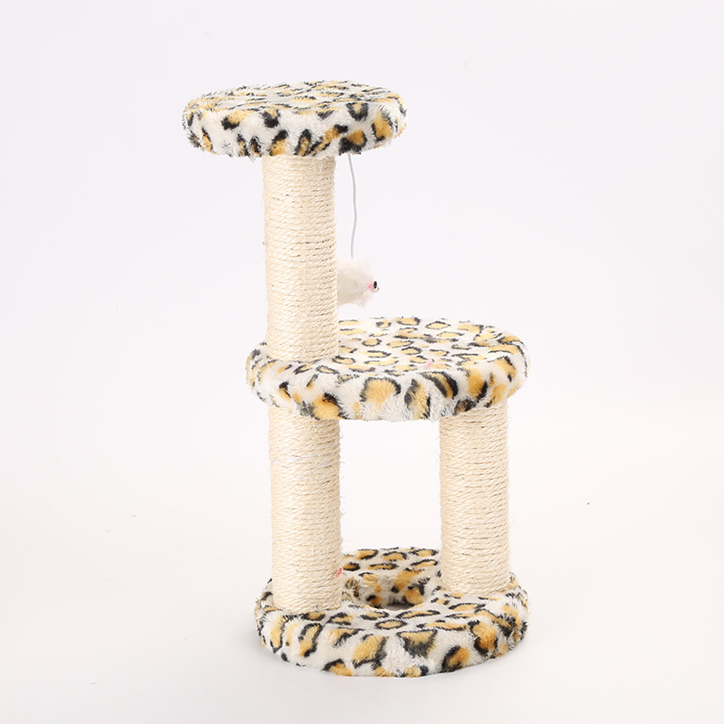 wholesale Cat Scratcher Toy Sisal And Carpet Cat Tree