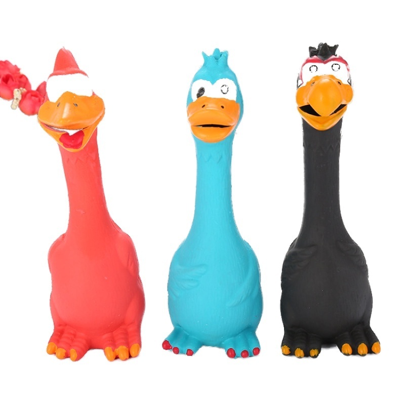 Hot Sale Latex Screaming Chicken Toys Best Pet Squeaky Pet Dog Play Chew Toys