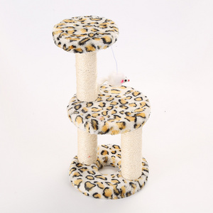 wholesale Cat Scratcher Toy Sisal And Carpet Cat Tree