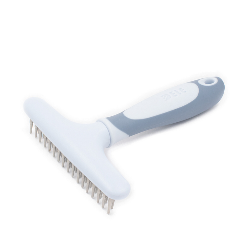 Dog Grooming Comb Pet Deshedding Pin Brush Stainless Steel for Long Hair Pets