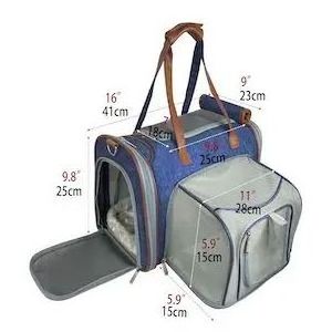 Pet Handbag Backpack Carrier For Pets Dog Food 2kg 5kg 10kg 15kg Bags Foldable Dog Carrying Bag Pet Cat Carrier Backpack