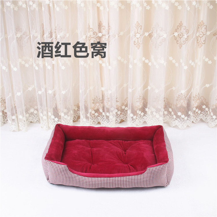 Organic Natural Dog Bed Water Resistant Dog Bed Cover Liner Case Simple Design Comfortable Bed For Pet Cat Dog