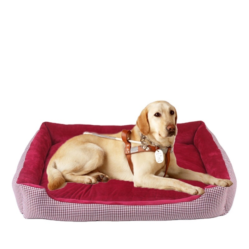 Organic Natural Dog Bed Water Resistant Dog Bed Cover Liner Case Simple Design Comfortable Bed For Pet Cat Dog