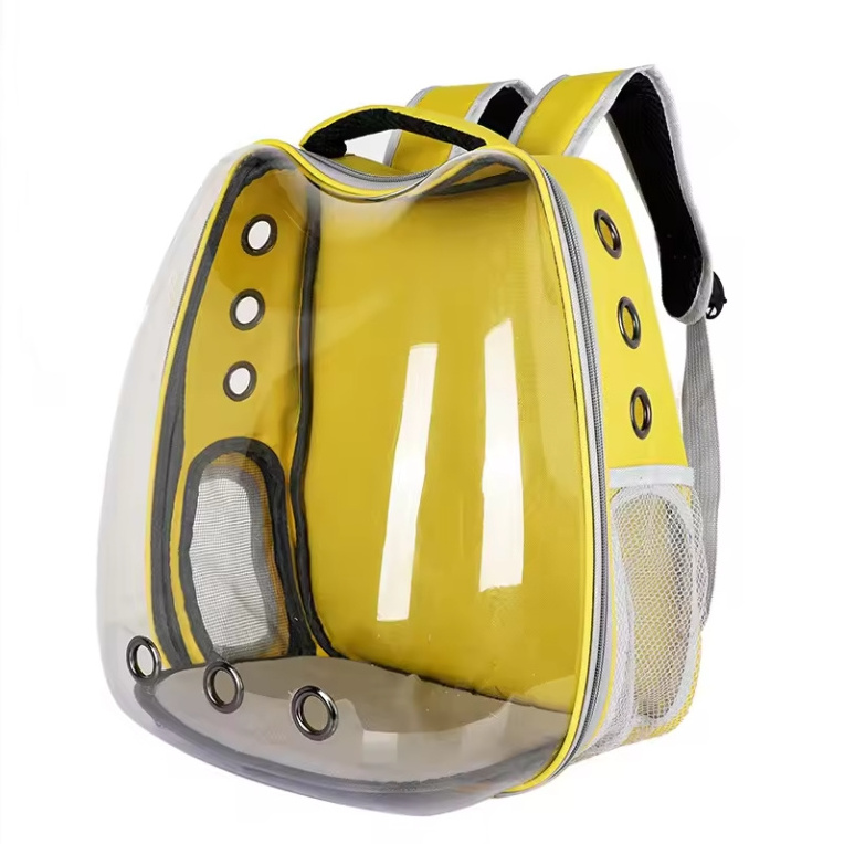 2.Pet Product Buckle For Pets Supplies Backpack Bags Garment Double Shoulder Pet Backpack Motorcycle Pet Backpack