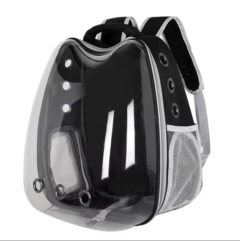 2.Pet Product Buckle For Pets Supplies Backpack Bags Garment Double Shoulder Pet Backpack Motorcycle Pet Backpack