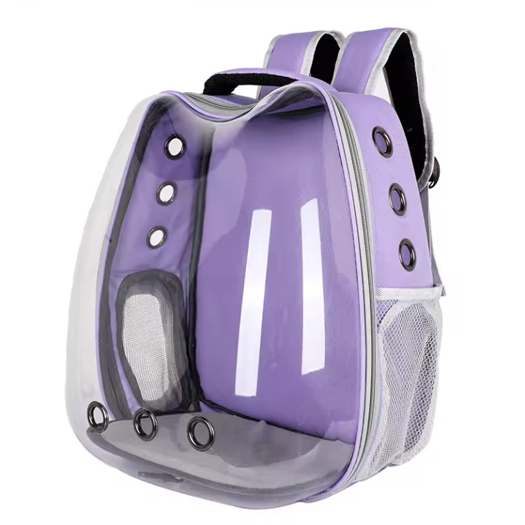 2.Pet Product Buckle For Pets Supplies Backpack Bags Garment Double Shoulder Pet Backpack Motorcycle Pet Backpack