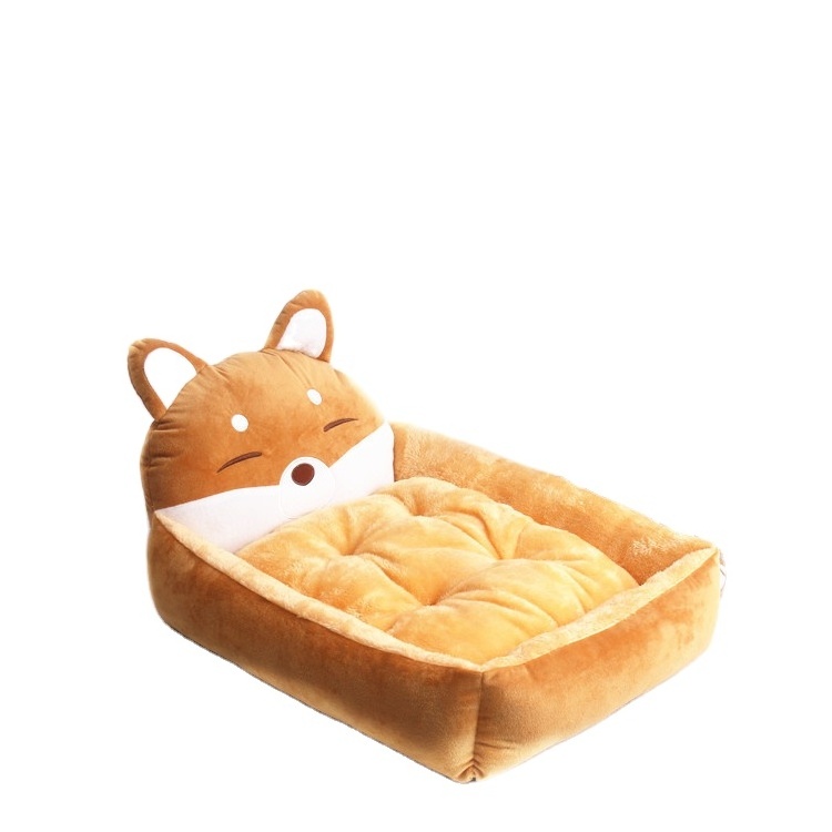 Cute Modern Canvas Cheap Pet Bed Supplies Dog Bed Pet Blankets Ot Inserts For Matress Beds