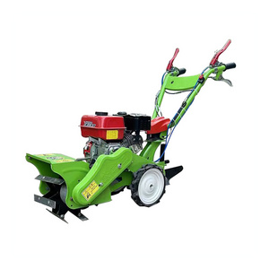 Four-wheel drive gasoline mower Small multifunctional self-propelled lawn mower in cornfield orchard hand-propelled lawn mower