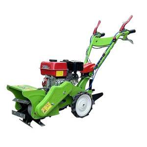 Four-drive gasoline weeder Small household multi-functional cornfield orchard self-propelled lawn mower hand push mower