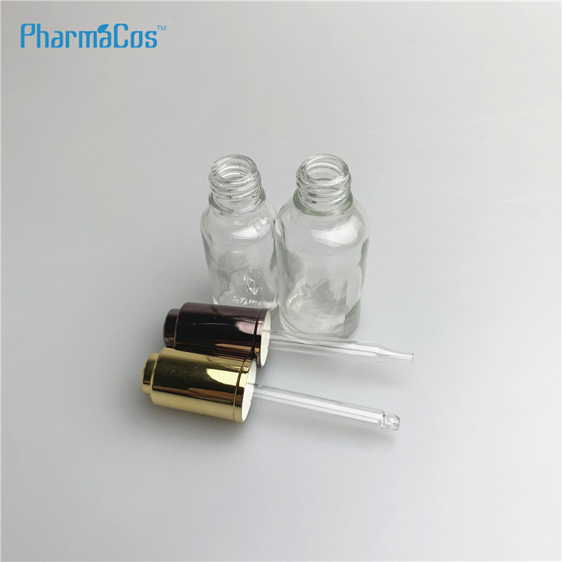 Dropper bottle 30ml CBD cartridge essential oil/perfume oil glass bottle