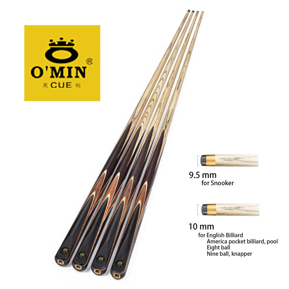 Cue King Handmade Brass Ash Wood Pool Game Snooker Cue Ebony Omin Pool Snooker & Billiard Cues