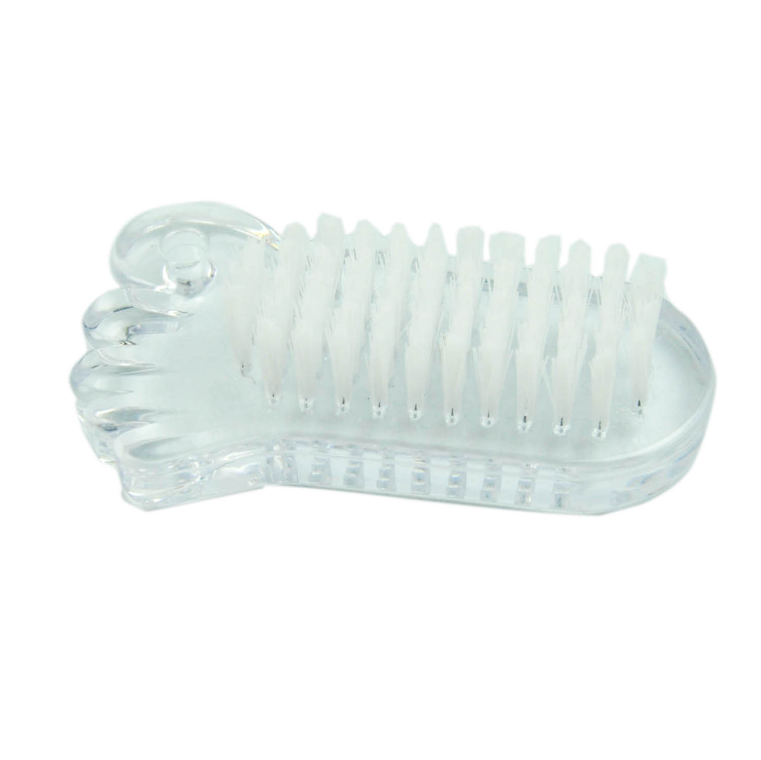 Hot Sales Acrylic Plastic Foot File Cleaning Hand & Foot Nail Brush with Pumice Stone Foot Care Dead Skin Remover