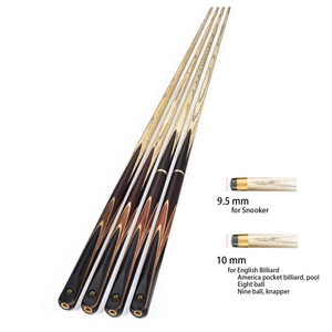 Cue King Handmade Brass Ash Wood Pool Game Snooker Cue Ebony Omin Pool Snooker & Billiard Cues