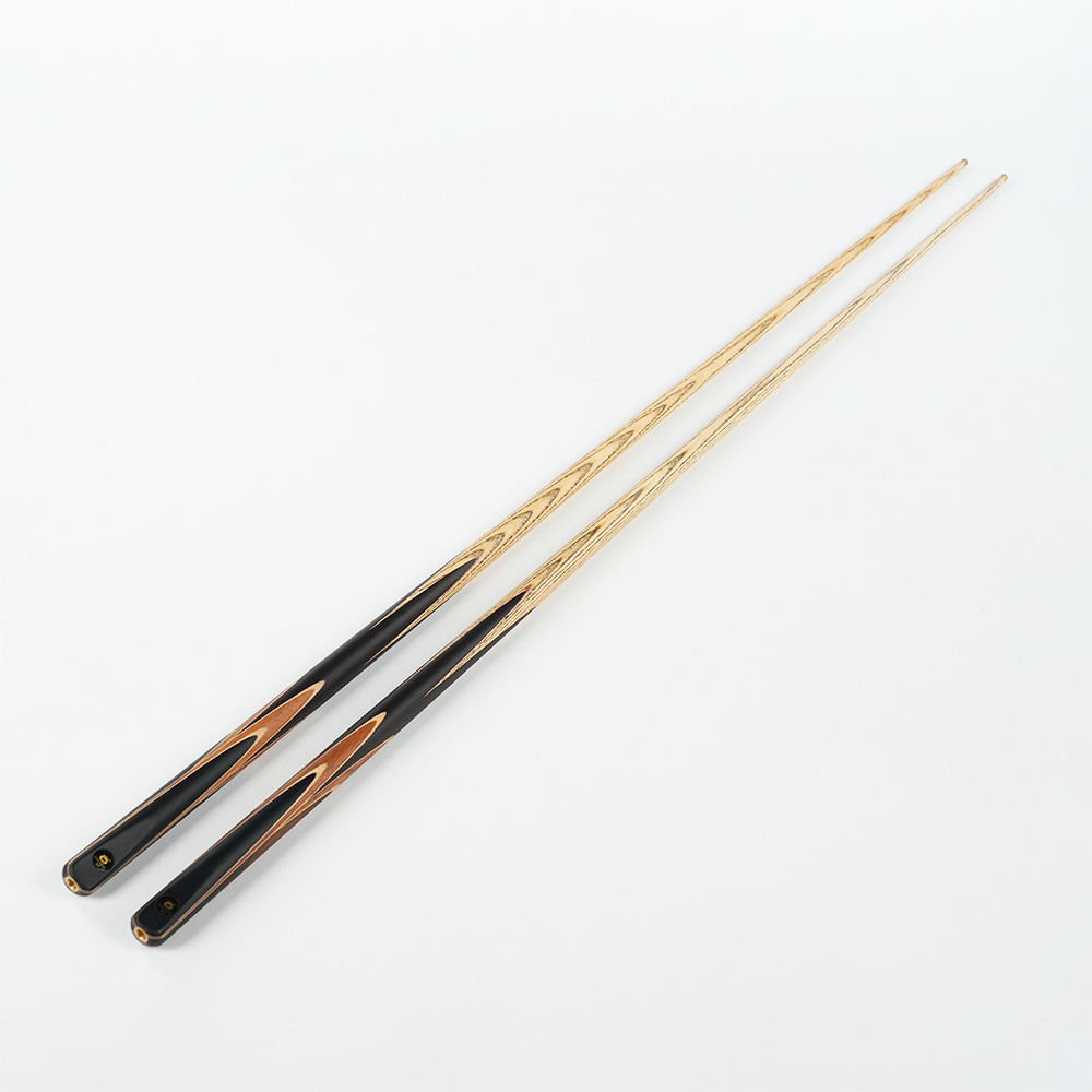 Cue King Handmade Brass Ash Wood Pool Game Snooker Cue Ebony Omin Pool Snooker & Billiard Cues