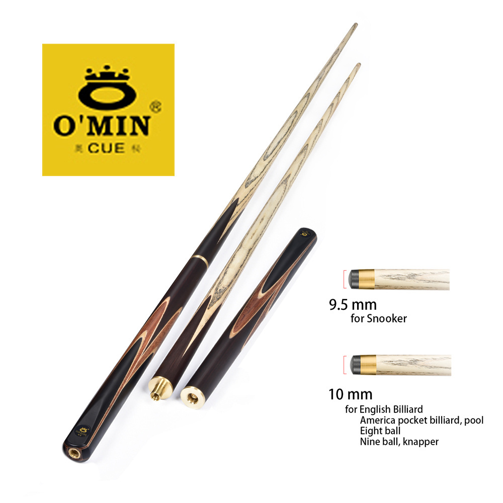 Cue King Handmade Brass Ash Wood Pool Game Snooker Cue Ebony Omin Pool Snooker & Billiard Cues