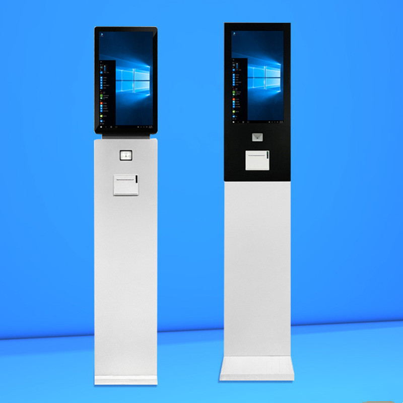 19 inch Smart Parking Payment Kiosk Touch Screen ATM Machine Checkout Kiosk Machine With Payment Function