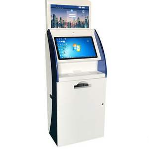 Factory new design multi-function self service payment kiosk cash currency exchange touch screen  machine