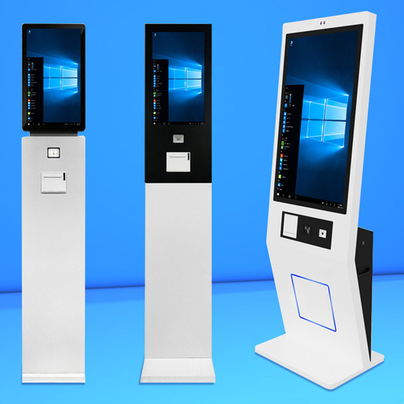 19 inch Smart Parking Payment Kiosk Touch Screen ATM Machine Checkout Kiosk Machine With Payment Function