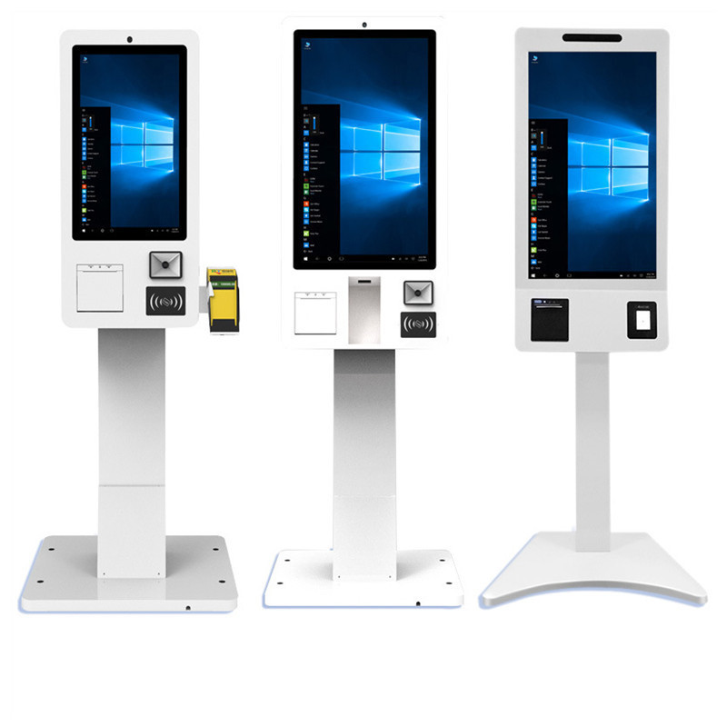 19 inch Smart Parking Payment Kiosk Touch Screen ATM Machine Checkout Kiosk Machine With Payment Function