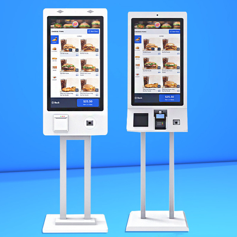 19 inch Smart Parking Payment Kiosk Touch Screen ATM Machine Checkout Kiosk Machine With Payment Function