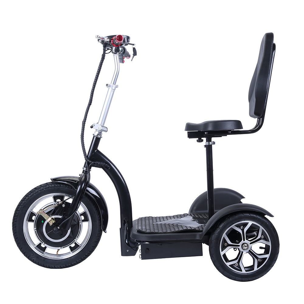 EU Warehouse E-scooter Foldable 3 Wheels Scooter Electric 350W 36V Easy Control Village Transportation Tools