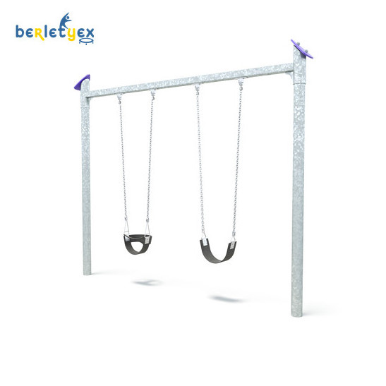 Berletyex baby garden outdoor furniture hanging patio platform swing chair sets for kids playground outdoor