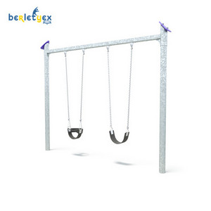 Berletyex baby garden outdoor furniture hanging patio platform swing chair sets for kids playground outdoor