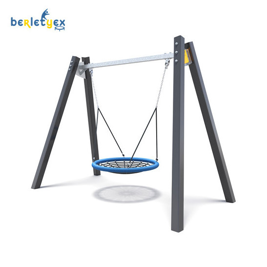 Berletyex baby garden outdoor furniture hanging patio platform swing chair sets for kids playground outdoor