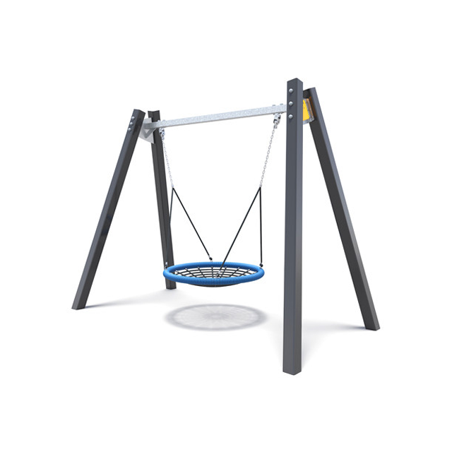 Berletyex Swing Outdoor Children Playground Seat Garden Leisure Rubber Belt Swings Galvanized Metal Other Equipment Parts Logo