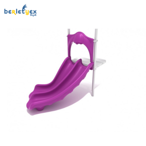 Swing Set Tube Slide Replacement Parts Outdoor Amusement Playground Equipment Accessories Wavy Straight LLDP Slides