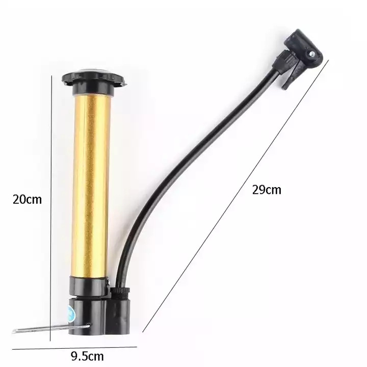 Hot Sale Mini Bicycle Pump Durable Alloy Tube PVC Air Tube MTB Bike basketball floor Tire Inflator Cycling Accessory