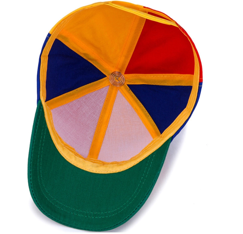 Propeller Hat Colorful 6 Panels Cotton Funny Baseball Hats