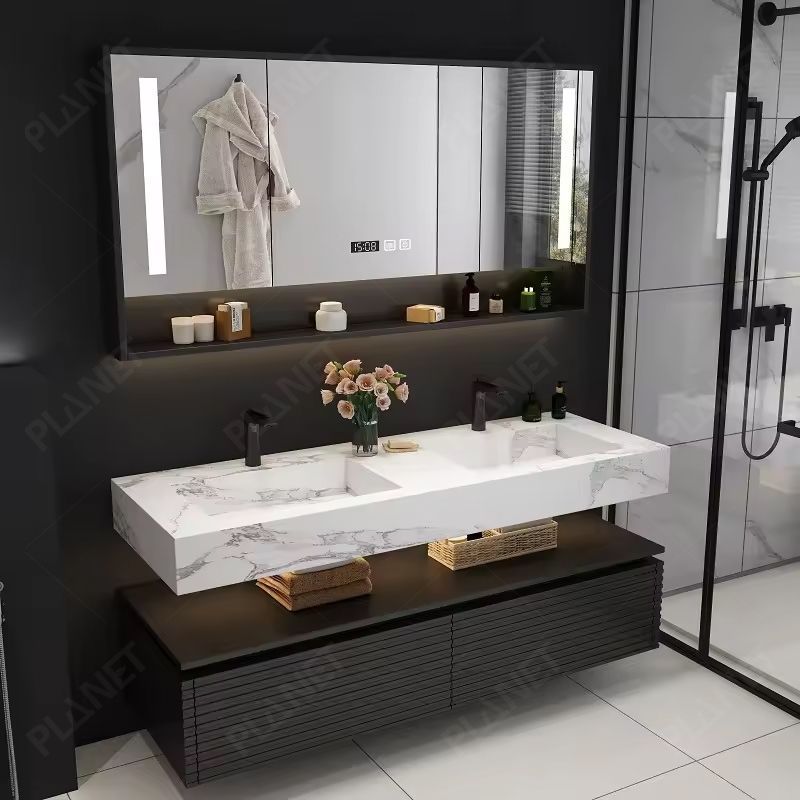 Wholesale New Modern Bathroom Vanities Hotel Bathroom sink cabinet