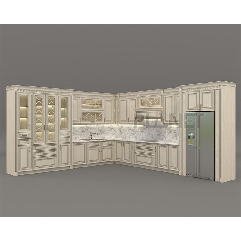 Customizable assemble designs wooden kitchen cabinet door and unassembled kitchen cabinets