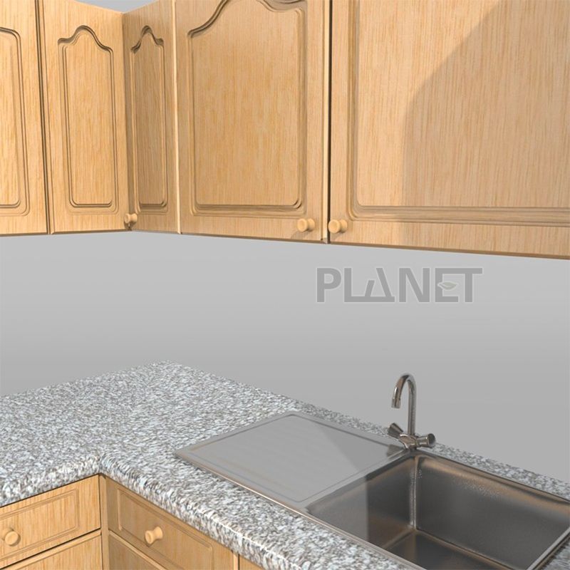 Cupboard Cabinet Accessories Kitchen Furniture Solid Wood Kitchen Cabinet Sets Small Kitchen Cabinet Modern