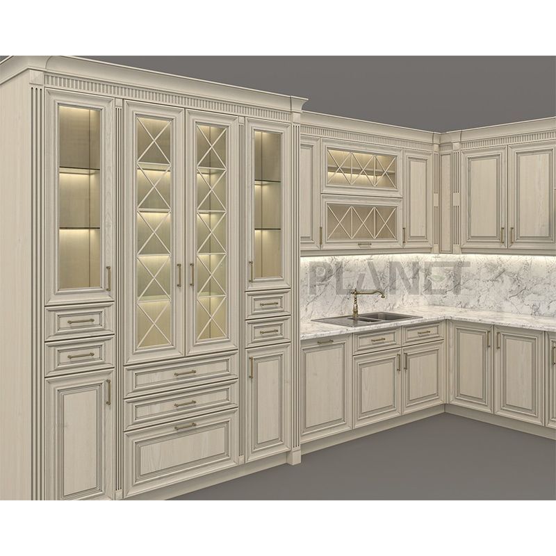 Customizable assemble designs wooden kitchen cabinet door and unassembled kitchen cabinets