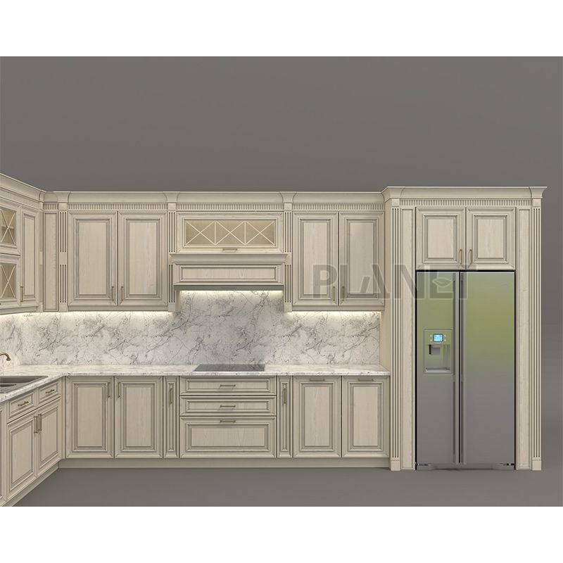 Customizable assemble designs wooden kitchen cabinet door and unassembled kitchen cabinets