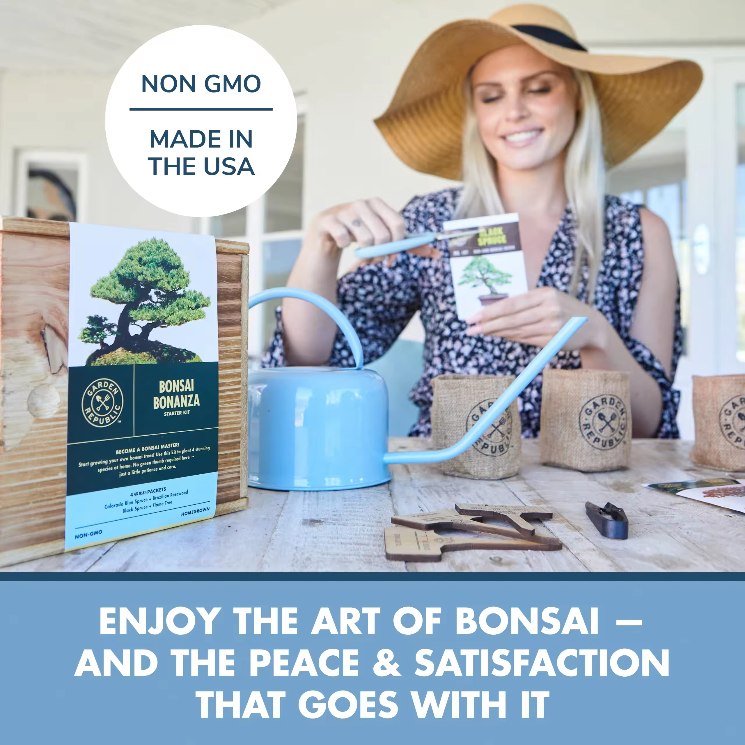 Unusual Christmas Gifts Ideas Bonsai Starter Kit  Gardening Gift For Women Bonsai Tree Complete Growing Kit Bonsai Tree Best