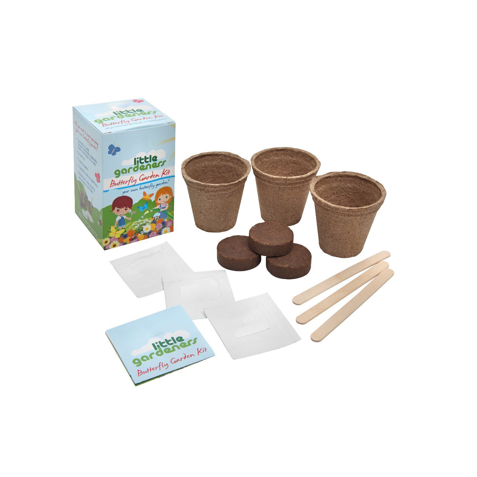 Little Gardeners Butterfly Garden Flower tool set Starter Kit