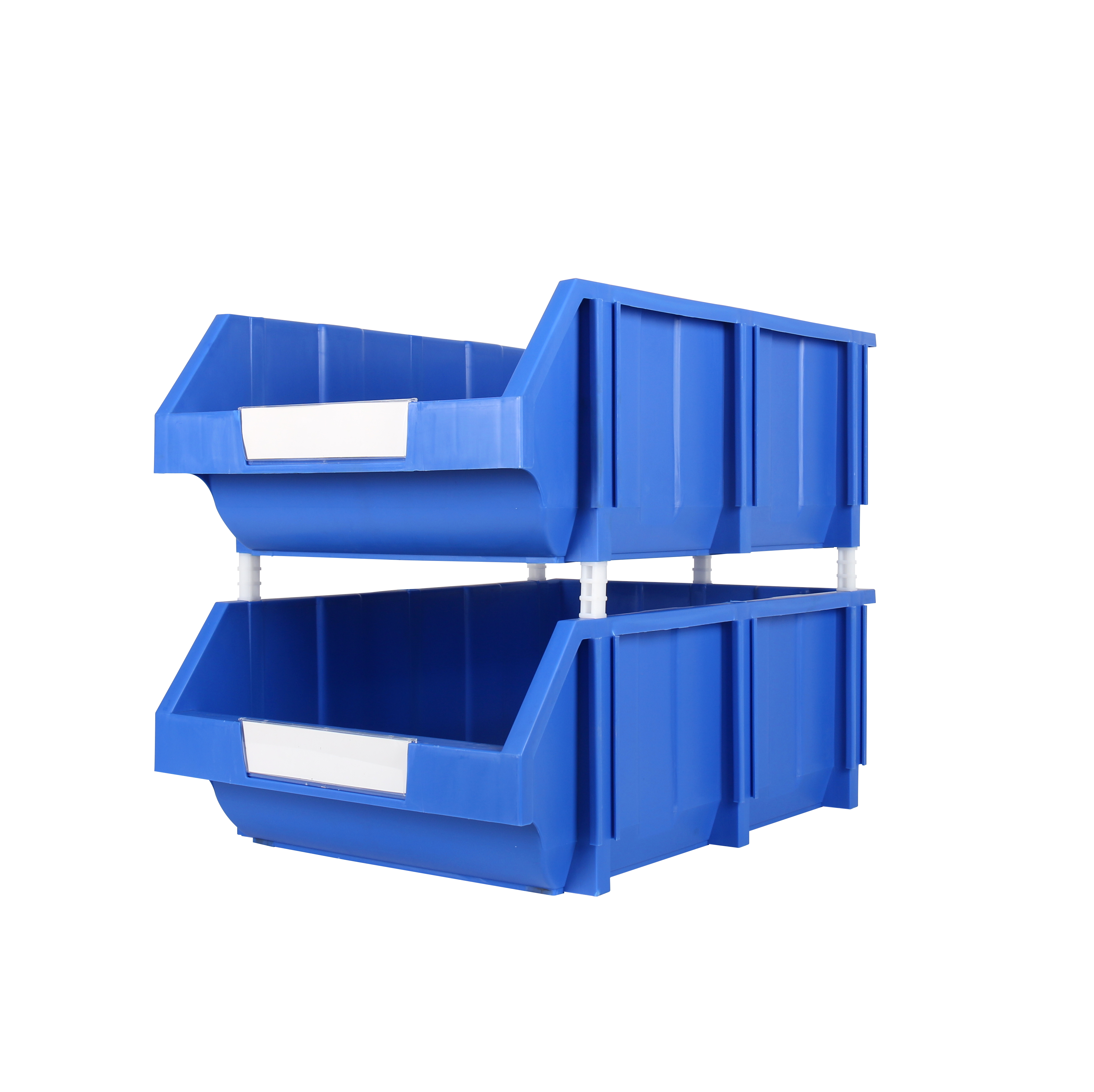 Industrial plastic work bin stackable shelf bins plastic tubs 600 x 400 x 350 plastic picking bins for warehouse small parts