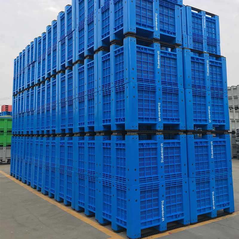 Stackable Agriculture Fruit Picking Bulk Plastic Pallet Bin