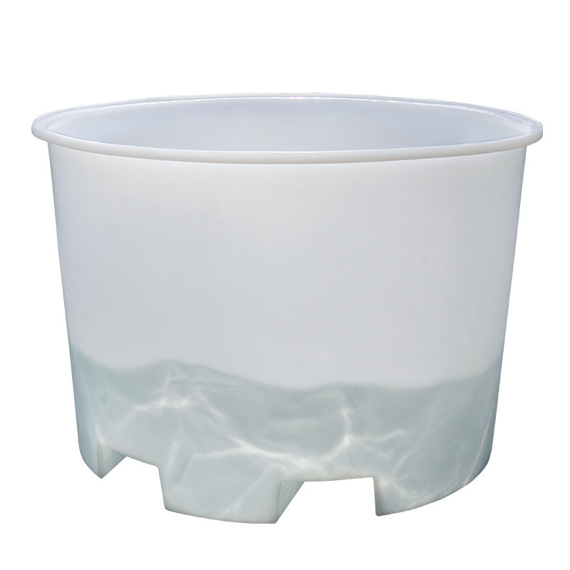 Thickened beef tendon plastic food turnover fermentation wine stirring large mouth breeding bucket forklift barrel