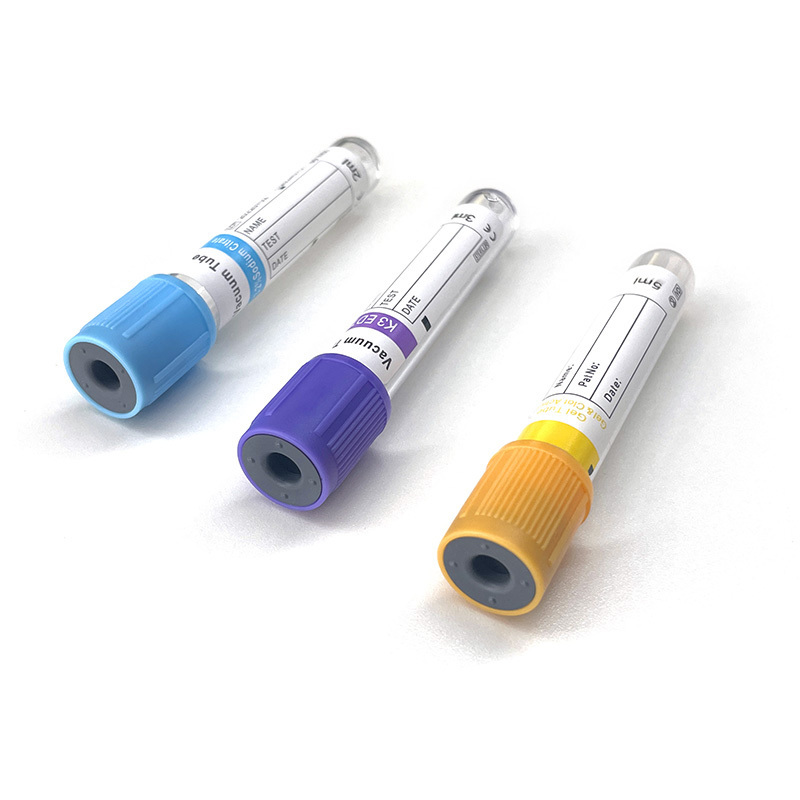 Best selling medical disposable EDTA K2 K3 Vacuum blood collection test tube