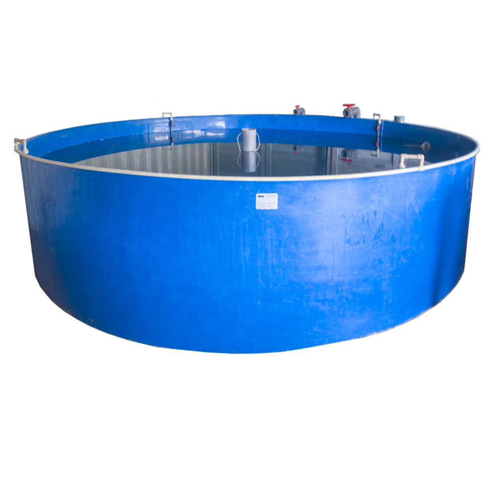 ZSPE Hot Sale High Quality round Blue PP Plastic Aquaculture Tank for Fish Farming and Fish Breeding