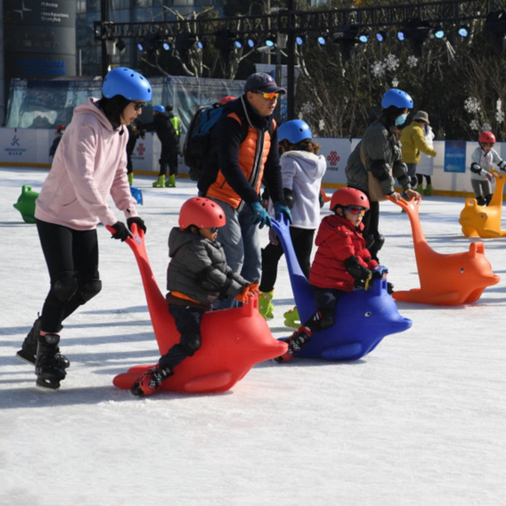 Skating Training Use Wear Resisting Dolphin Ice Skating Aids For Kids