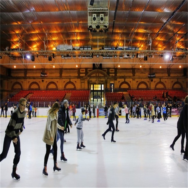 Customized Chinese HDPE Artificial Ice Skating Rink Ice Skating Flooring